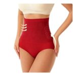 DEAL STACK – 4-in-1 Sculpting Shorts for Women, High-Waist Shapewear Red