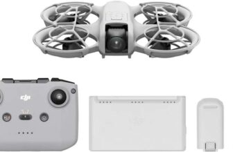 DJI Neo Fly More Combo, Mini Drone with 4K UHD Camera for Adults, 135g, Palm Takeoff RC-N3 and 3 Batteries- W/Prime