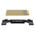 DMT WM8FC-WB 8-Inch Fine/Coarse DuoSharp Plus Bench Stone with Base – Grey