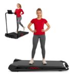 DR.GYMlee 4 in 1 Walking Pad, Folding Treadmill, Under Desk Treadmill 112 km/h, Quiet Compact Running Machine, Size XL