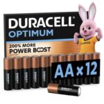 DURACELL Optimum AA Batteries (12 Pack)