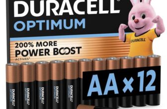 DURACELL Optimum AA Batteries (12 Pack)