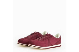 Dark Red Low Profile Trainers 6 Infant