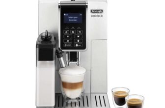 DeLonghi Delonghi Dinamica Bean to Cup Coffee Machine in White ECAM350.55.W – Refurbished – W/code – Sold by Delonghi UK Co