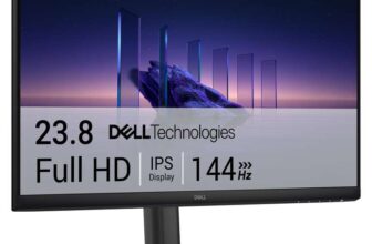 Dell 24 Monitor – SE2426HS, Full HD (1920×1080), 144Hz, IPS, 1ms MPRT, AMD FreeSync, Height Adjust, VESA (100x100mm) – Prime Deal