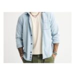 Denim Button-up Shirt