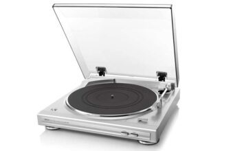 Denon DP29FE2 Automatic Turntable / Record Player for Vinyl Records (33/45 RPM / Built-in Phono Equalizer / MM Cartridge /MP3/WAV/Prime)
