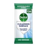 Dettol Anti-Bac Surface Wipes Original 126 Pack