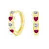 Deyanse Small Gold Hoop Earrings for Women