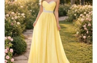 Diamante A-Line Dress