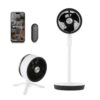 Dimplex DuoCool 2-in-1 Portable Cooling Fan – Corded Pedestal & Desk Fan, White – w/voucher