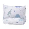 Dinosaur Multicolour Single Duvet Cover & Pillow Case Set
