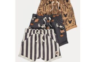 Disney Mickey Mouse Striped Shorts 3 Pack