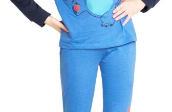 Disney Princess Girls Pyjamas for Kids Full Length Pjs Set 100% Cotton Princess Nightwear Sleepwear