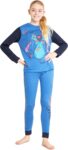 Disney Princess Girls Pyjamas for Kids Full Length Pjs Set 100% Cotton Princess Nightwear Sleepwear