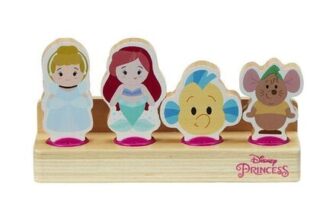 Disney Princess Wooden Figures 4 Pack