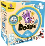 Dobble Waterproof Fun Family Card Game 15 Min Playtime 2-8 Players Ages 6 and up – Prime Deal