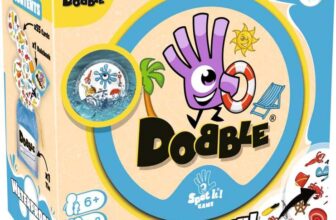 Dobble Waterproof Fun Family Card Game 15 Min Playtime 2-8 Players Ages 6 and up – Prime Deal