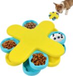 Dog Puzzle Toy 3 levels Interactive Dog Puzzle Feeder Puppy Treat Dispenser Slow Feeder Bowl Interactive Dogs Treat Toy for Mental Enrichment IQ Training & Anxiety Relief Dog Birthday Gifts