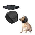 Dog Snood Ear Protectors, Calming Noise-Reducing Hood (M)