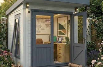 Dominator Classic Garden Office Approx. W2.5m x D2.5m / W8 x D8
