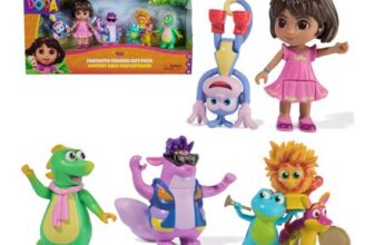 Dora Fantastic Friends Gift Pack Boots, Tico, Isa, Fiesta Trio