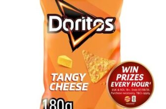 Doritos Tangy Cheese Tortilla Chips Sharing Bag Crisps