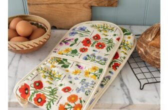 Double Oven Glove – Wild Flowers