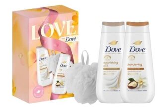 Dove with Love Pampering Body Wash Gift Set