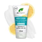 Dr Organic Skin Clear Face Wash For Acne & Clear Skin, Salicylic Acid, Oily, 125ml
