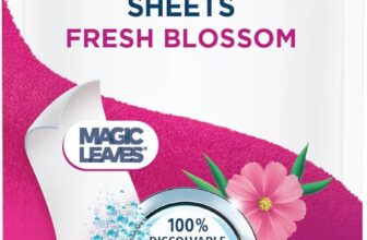 Dr. Beckmann Fabric Conditioner Sheets Fresh Blossom No mess Convenient and pre-dosed fabric conditioner sheets Dissolvable easy to use 14 sheets