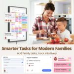 Dragon Touch Calendar, 15.6 Digital Calendar 2026 Family Wall Planner, 1080P