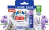 Duck Fresh Discs Toilet Cleaner Starter Kit, Fights Stains That Harbour Germs, Prevents Limescale Build Up, Virtual Violet, Pack of 5 (Each Kit contains 1 Holder 1 Refill Tube)