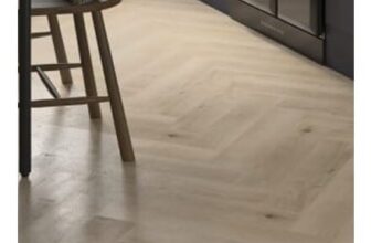 Durham Light Oak Herringbone SPC Flooring with Integrated Underlay – 2.22m2