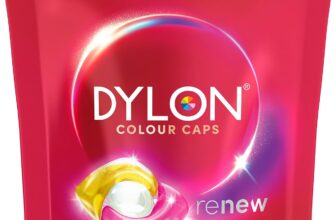 Dylon Colour: Colour Caps (40 Wash Loads), Dylon Colour Caps for all Coloured Clothes, Colour Laundry Detergent Pods to Protect Colours, renewing in every wash with optimal results in 10 washes