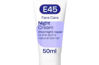 E45 Face Night Cream – Nourishing Night Moisturiser to Restore Skin Barrier 50ml Prime Sold by E-Healthcare / FBA