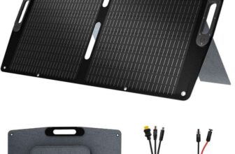 ECO-WORTHY 100W 12V Foldable Solar Panel – Prime Price – Sold by ERHUI FBA