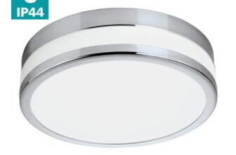 EGLO Palermo Ceiling & Wall Light – Chome & White