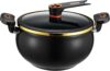 EVERGOODS 8L Stew Pot with Lock Lid Large Capacity Stock Pot for Braising, Soups, Stews, and Bread Baking, Induction Compatible, Oven & Stovetop Safe, Kitchen Serving Essential