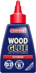 EVO-STIK Exterior Wood Glue 125ml – D3 – Weatherproof – Extra Strong – Dries Clear