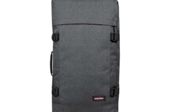 Eastpak Tranverz L Suitcase, 79 x 40 x 33 cm, 121L, Black Denim (Prime Members)