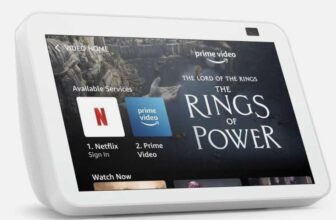 Echo Show 8 HD smart display with Alexa and Camera Chalk – Refurb Excellent – w/code sold by Red Rock UK Ltd