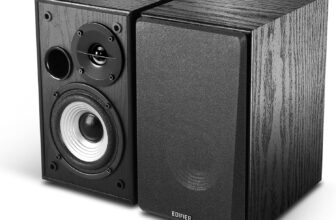 Edifier R990BT Bluetooth 5.4 Bookshelf Speakers, 2.0 Active Multimedia Speaker, 24W Output Power, RCA/AUX/Bluetooth Inputs, Digital Audio Processing, MDF Enclosure, App Control, for PC/Smartphone/TV