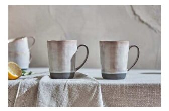 Edo Mug – Large – Slate (Set of 2)