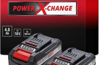 Einhell 18V 4.0Ah Lithium-Ion Battery Twin Pack (Power X-Change 2 x 4.0Ah Batteries) – Prime Day Deal