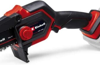 Einhell Cordless Pruning Saw 18V Power X-Change Mini Chainsaw Cordless with Brushless Motor – Withou Battery (Prime Exclusive)