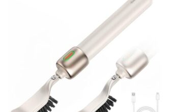 Electric Cleaning Brush with 2 Heads, 3 Speeds for Surfaces
