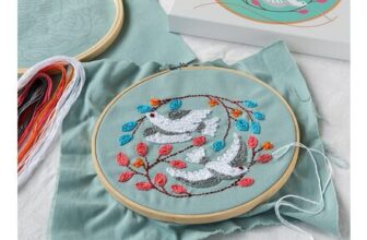 Embroidery Kit – Peace Doves