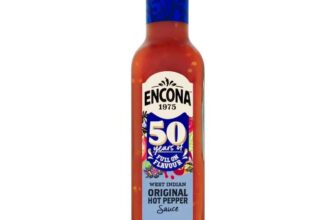 Encona West Indian Original Hot Pepper Sauce 220ml