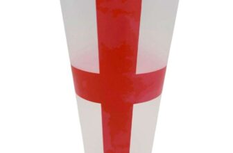 England Football Reusable Pint Glass, Face Paint & Party Accessories (£0.50 – £2.25)